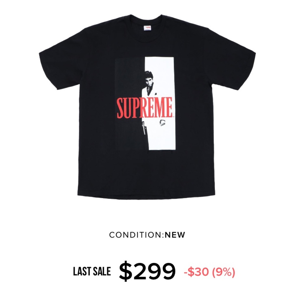 Scarface supreme tee brand new